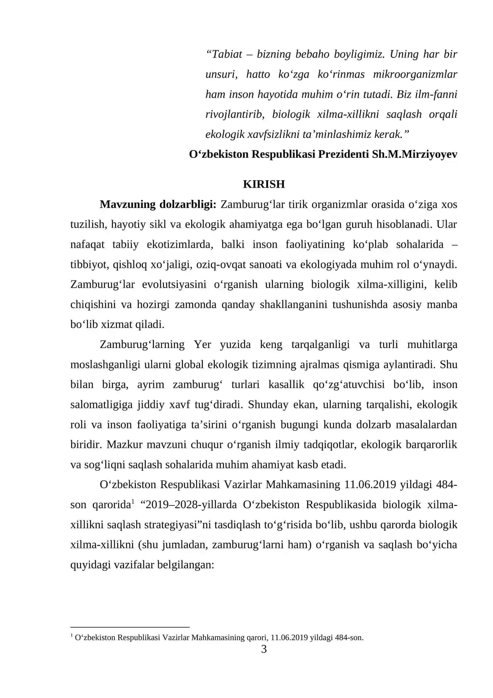 Zamburug‘lar evolutsiyasi va tarqalishi 3