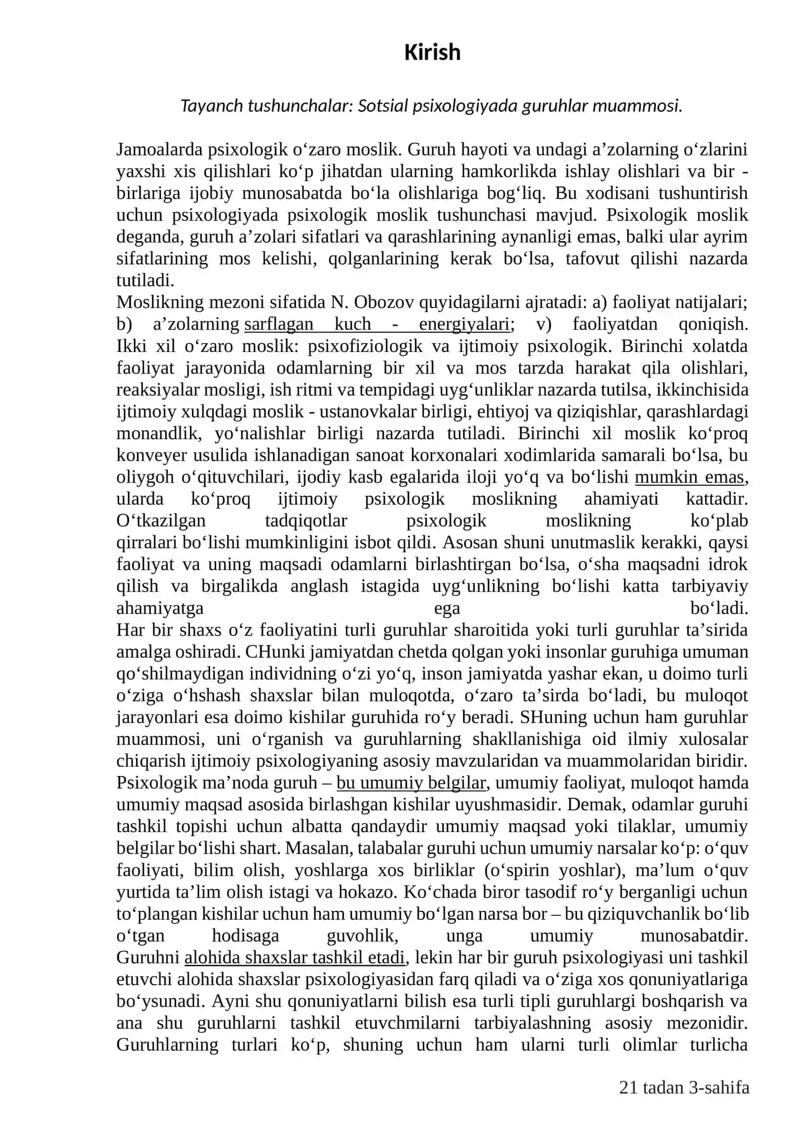 Guruh va tashkilot tushunchasi 3
