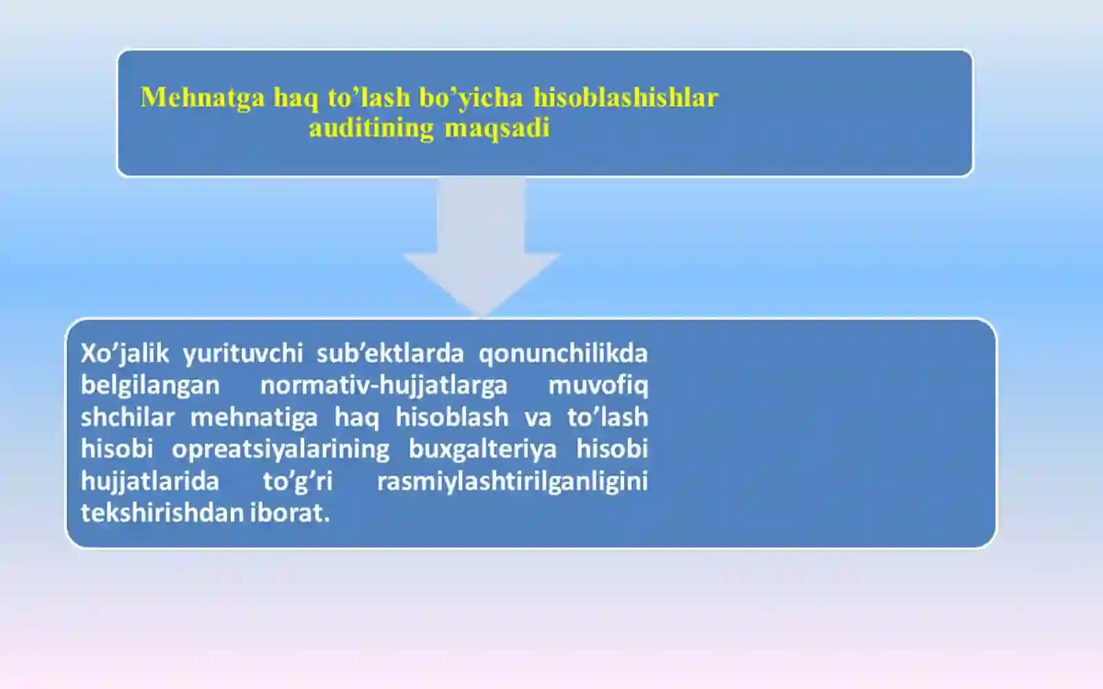 MEHNAT HAQI HISOBI VA TO’LASH JARAYONI AUDITI 3