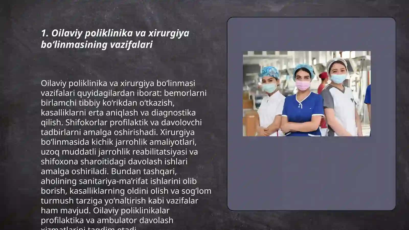 Oilaviy poliklinikada xirurg vazifalari 3