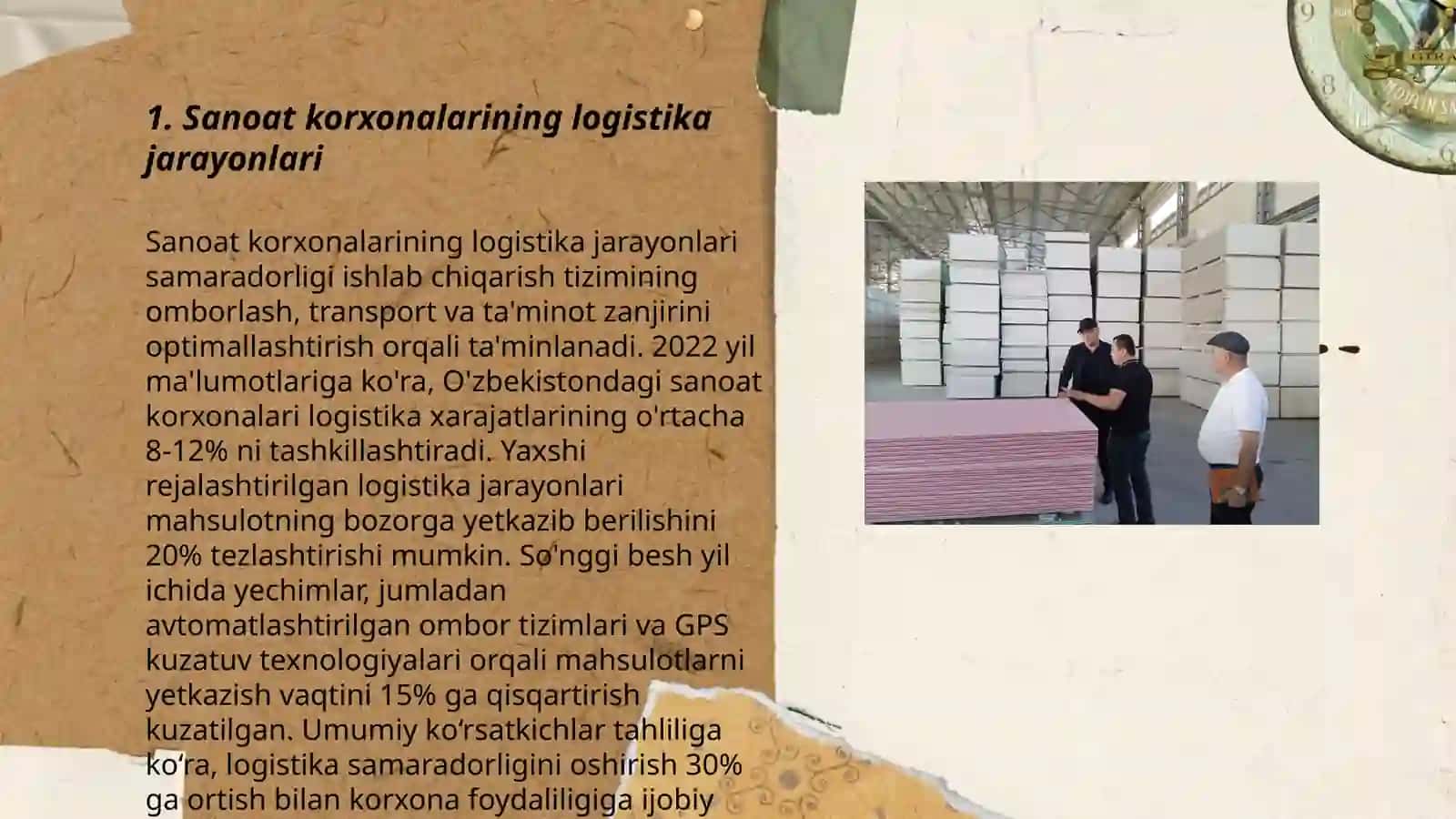 Sanoat korxonalari taqsimlash logistikasi 3