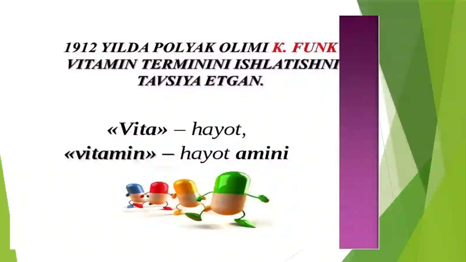 Vitaminlar va ularning vazifasi 3
