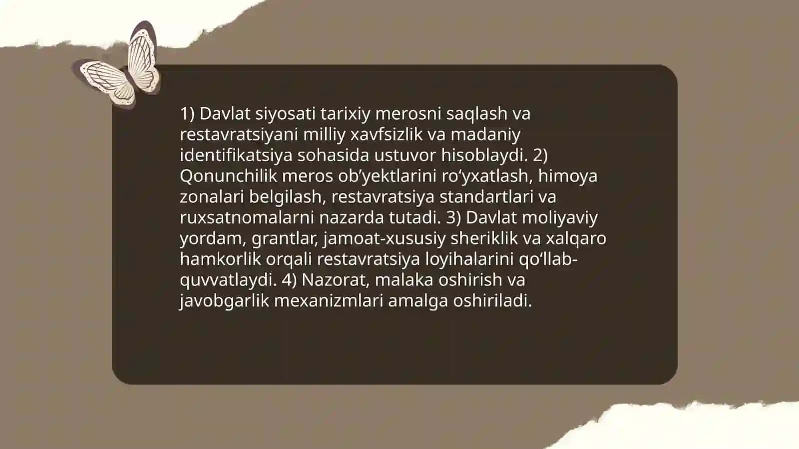 Davlat siyosati va qonunchilik 3