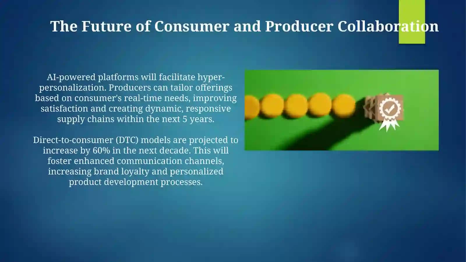 Consumer and producer achievement 3