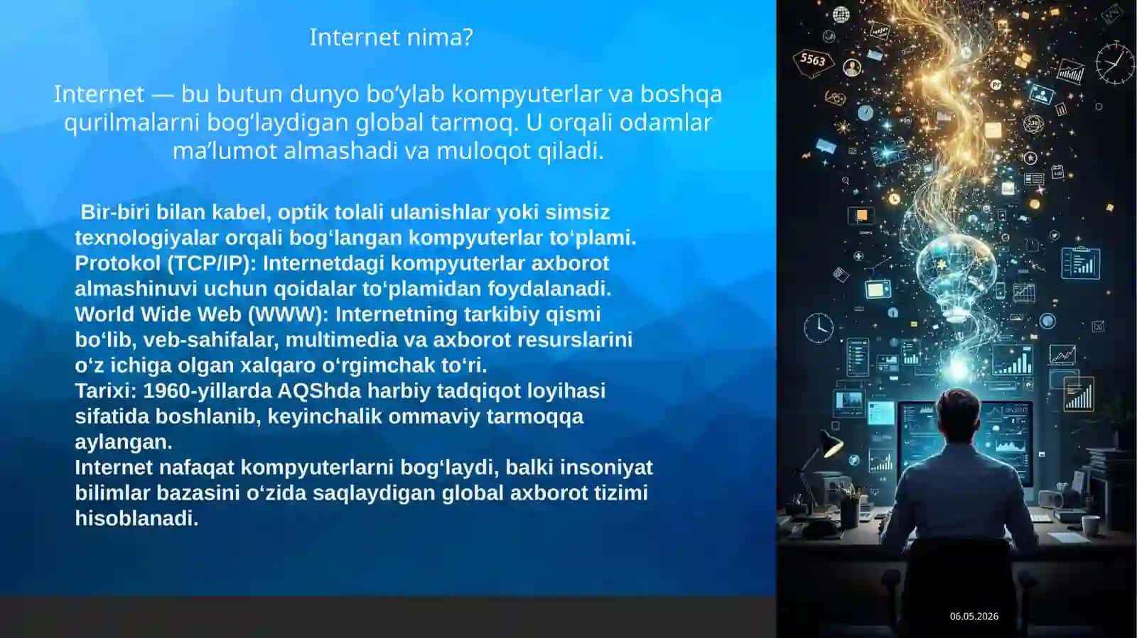 Internetning inson hayotidagi o‘rni 3