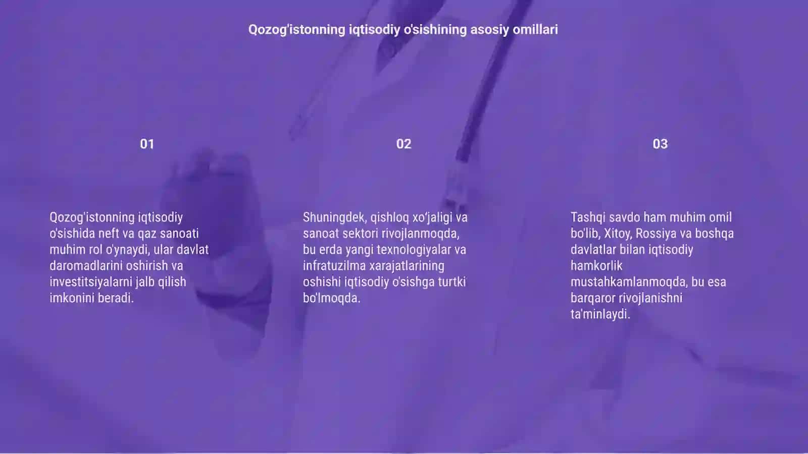 Qozog'istonning iqtisodiy o'sishi 3