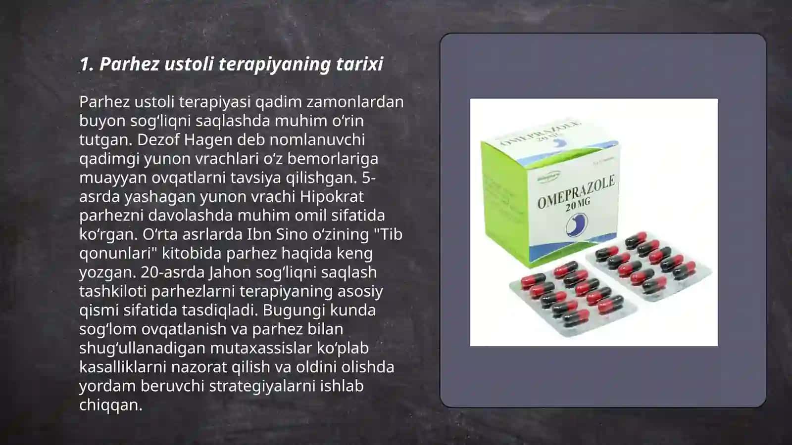 Parhez ustoli terapiya 3