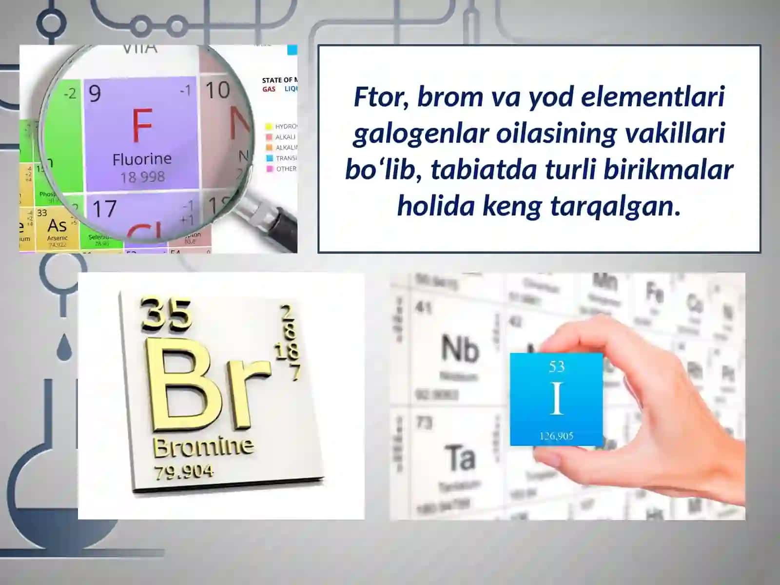 Ftor, brom, yod 3