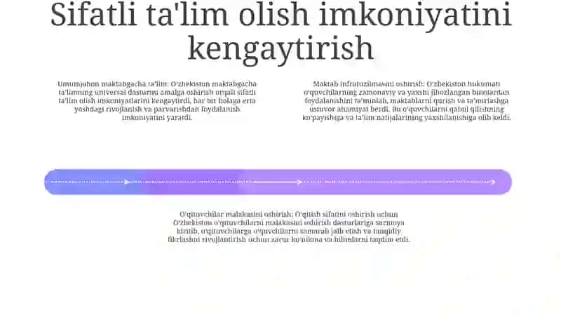 O'ZBEKISTONDA TA'LIM ISHLOTLARI 3