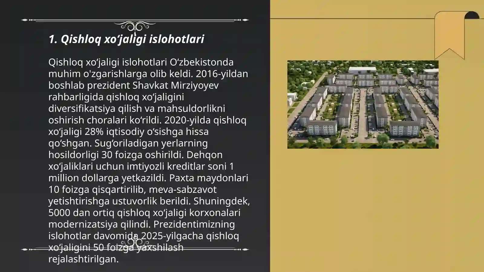 Qishloq xoʻjaligi islohotlari 3