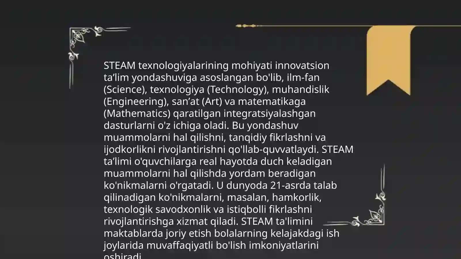 STEAM texnologiyasi 3