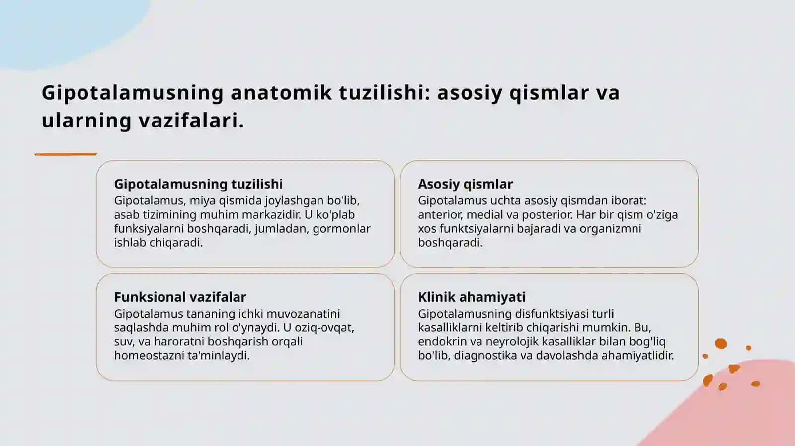Gipotalamusning tuzilishi va funksiyalari 3