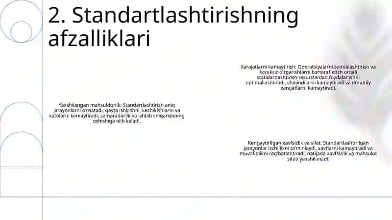 Standartlashtirishnig Asosiy Qonuni 3