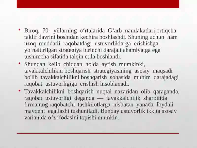 Tavakkalchilikni tavsiflanishi 3