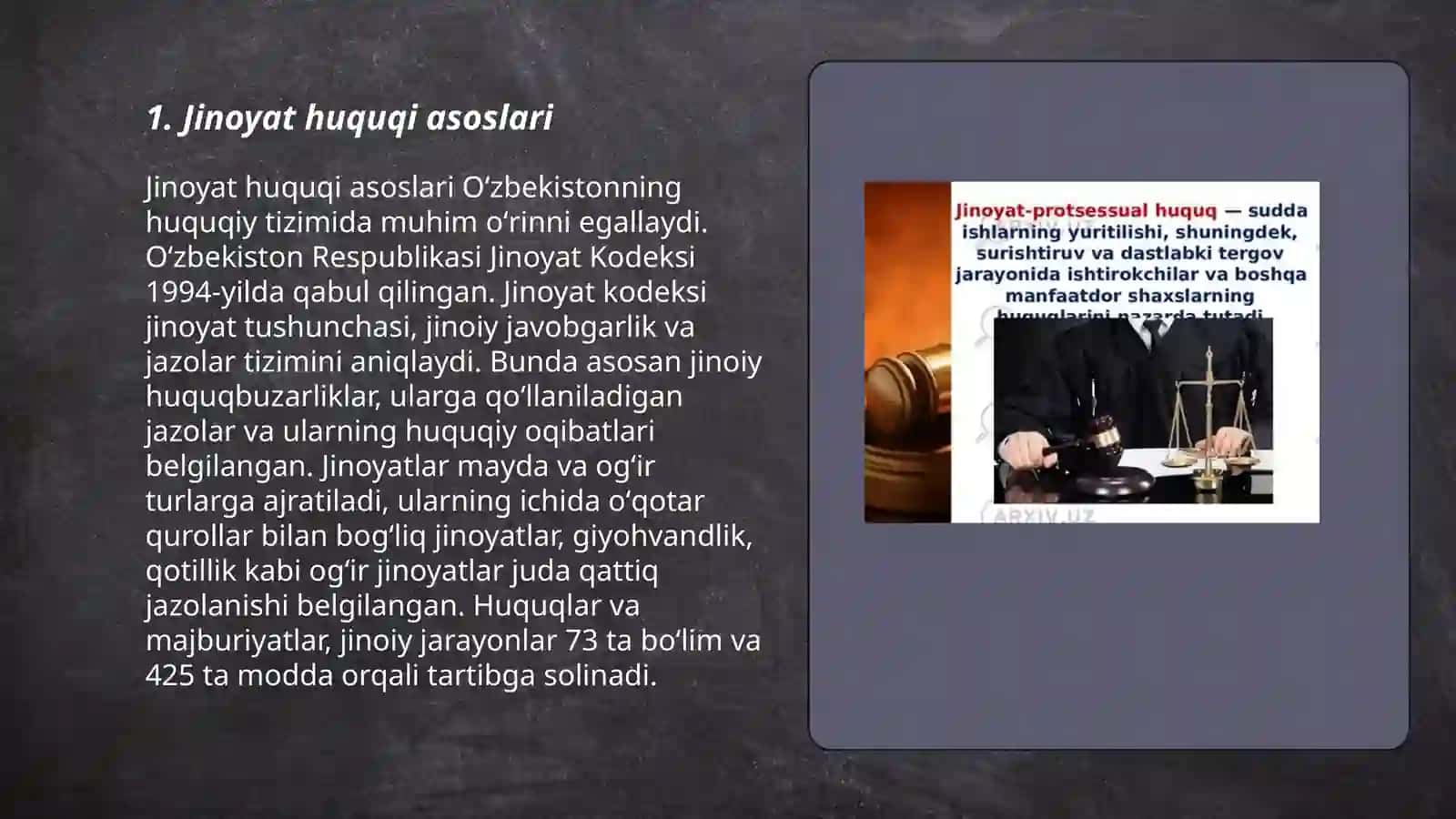 Jinoyat tushunchasi 3