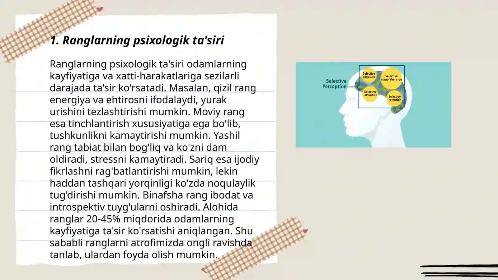 Ranglarni idrok etish 3