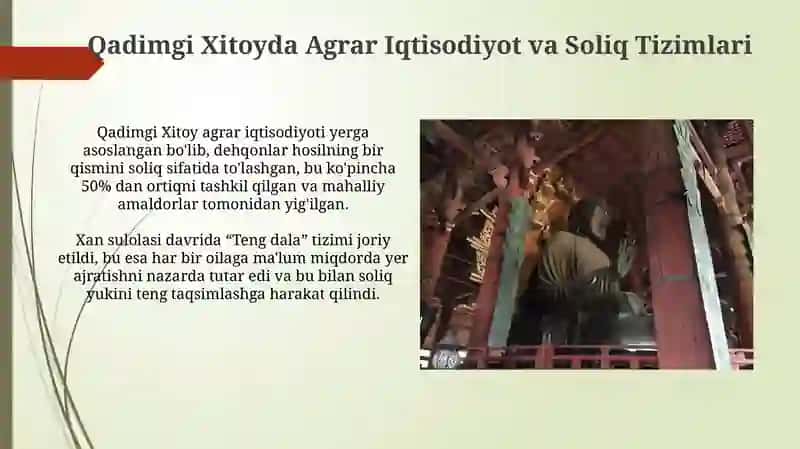 Qadimgi Xitoydagi iqtisodiy g'oyalar 3