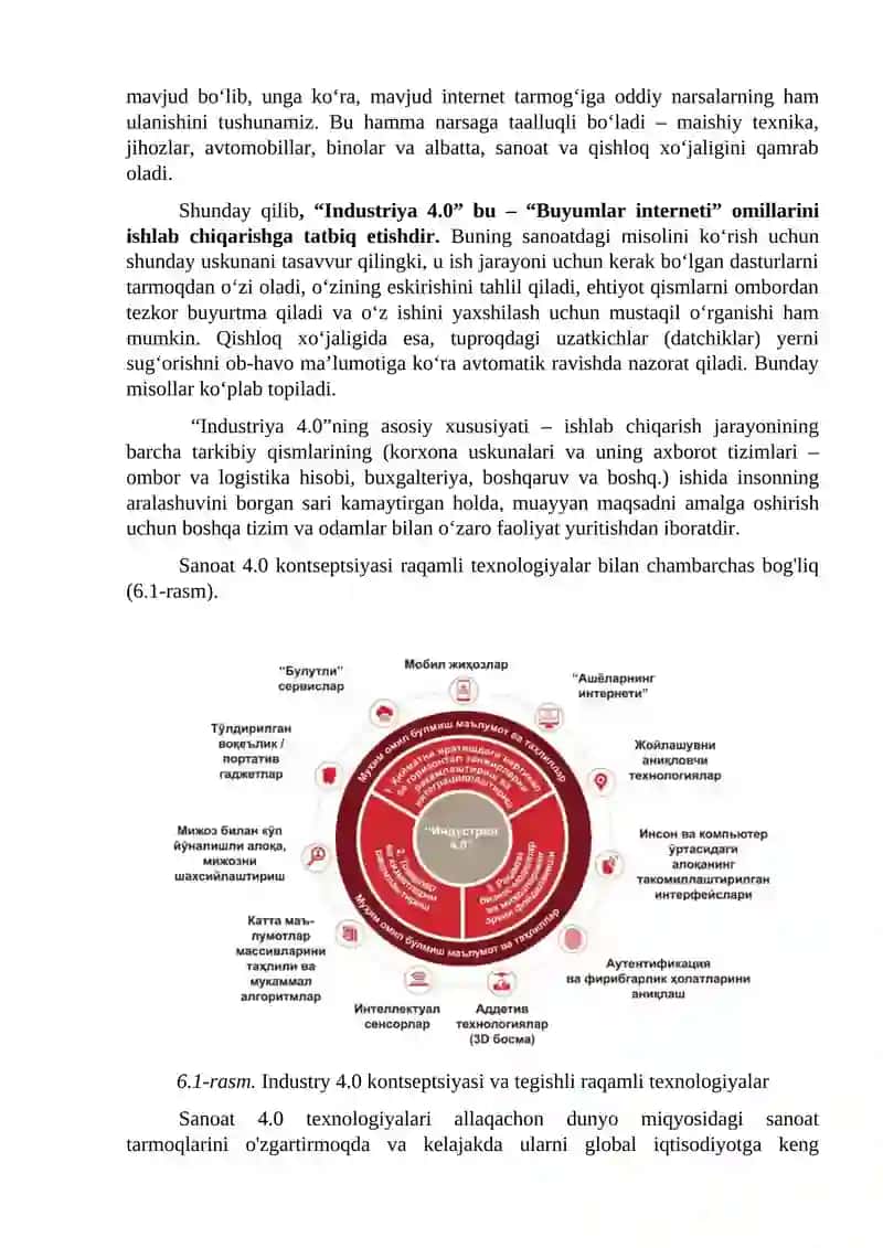 IQTISODIYOT TARMOQLARINING RAQAMLI TRANSFORMATSIYASI: SANOAT 3