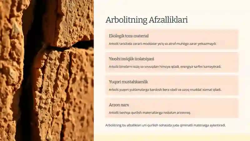 Arbolit Ishlab Chiqarish Texnologiyasi 3
