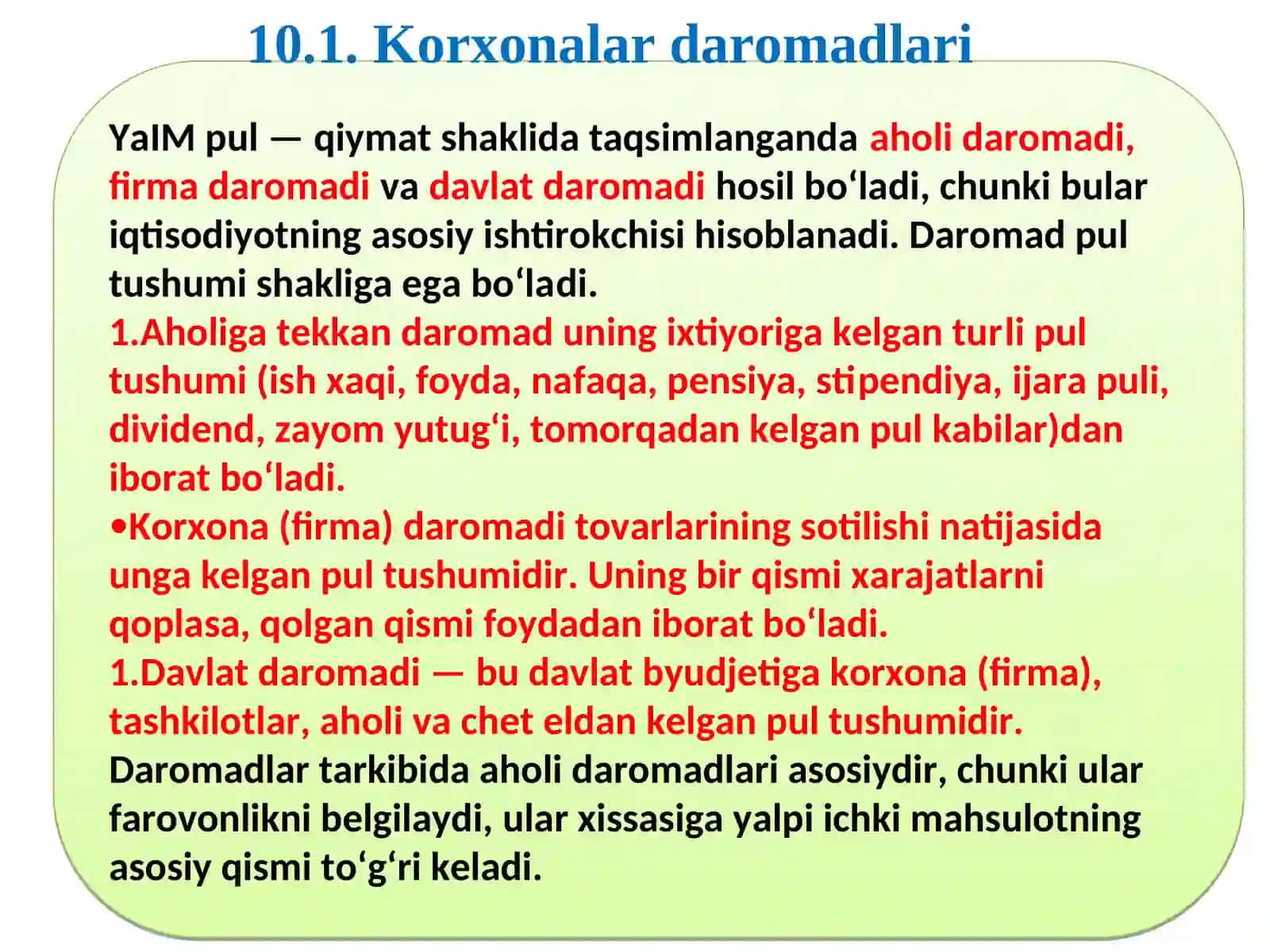 ISHLAB CHIQARILGAN MAXSULOTLAR VA XIZMATLAR 3
