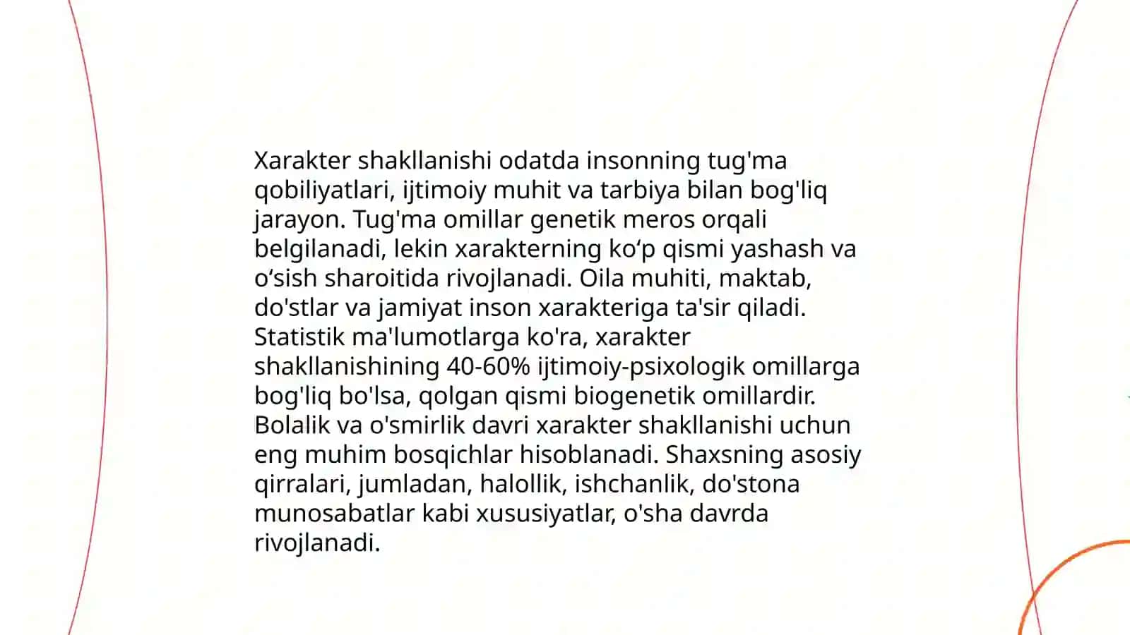 Xarakter va qabilyat 3