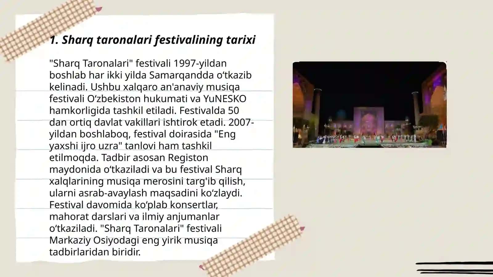 "Sharq taronalari" festivali 3