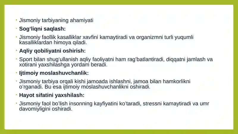 Jismoniy tarbiyaning boshqarishlari 3