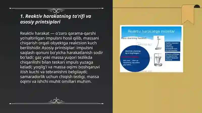 Reaktiv harakat 3