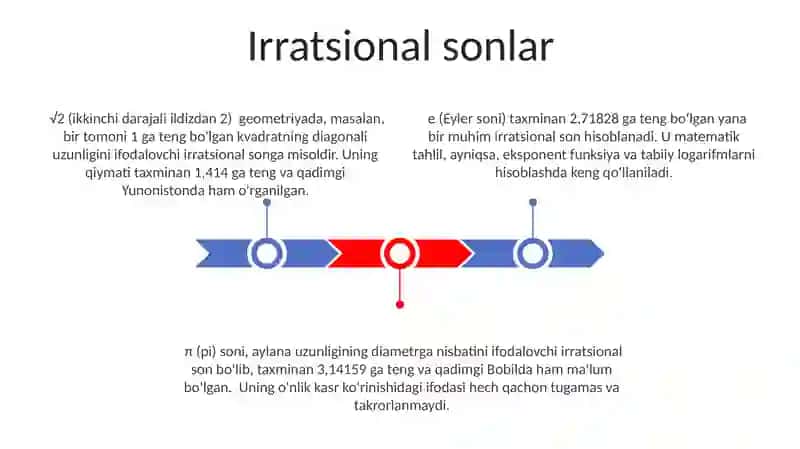 Sonlar va ularning o'zaro munosabatlari 3