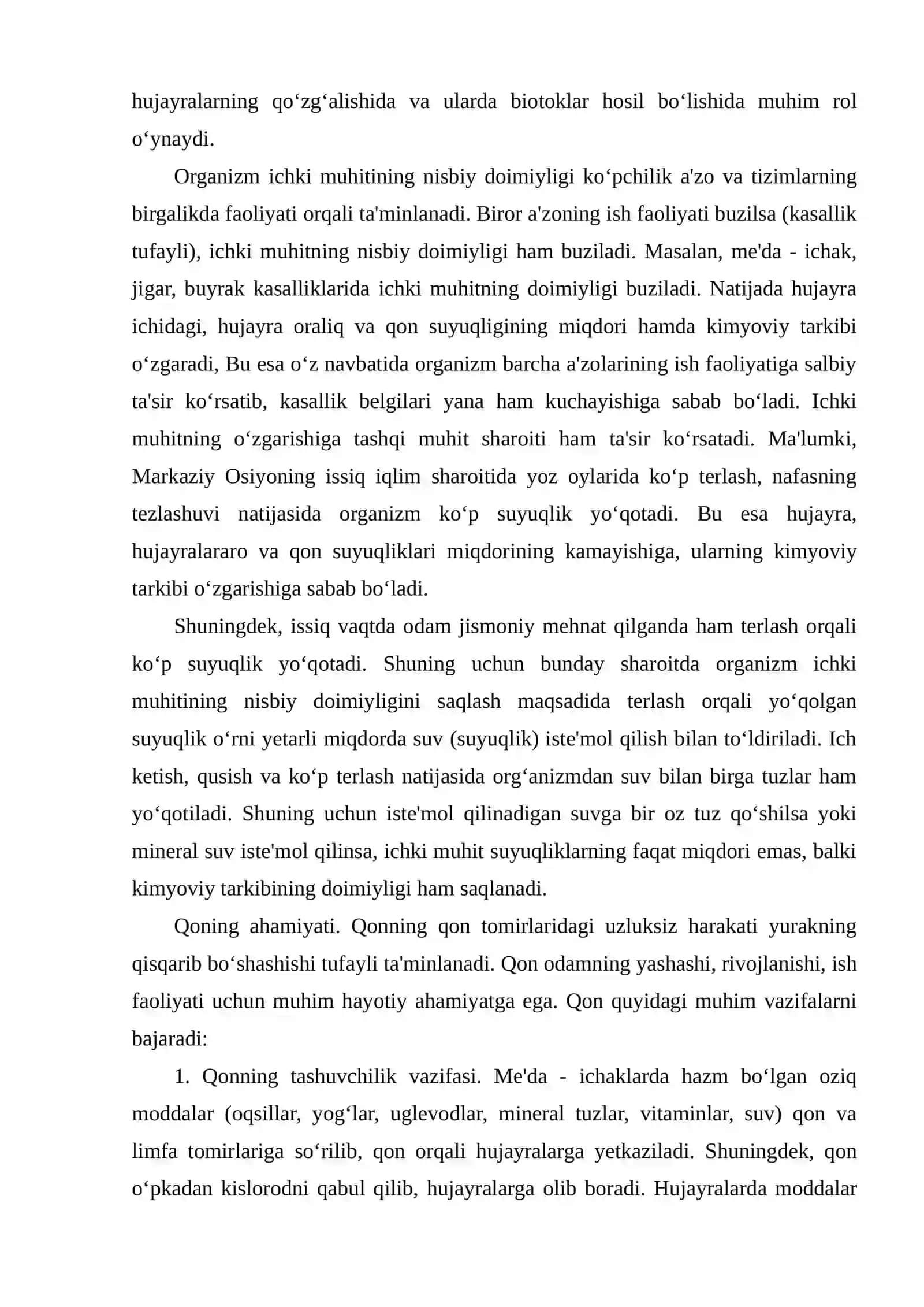 Qon aylanish a'zolarining tuzilishi 3
