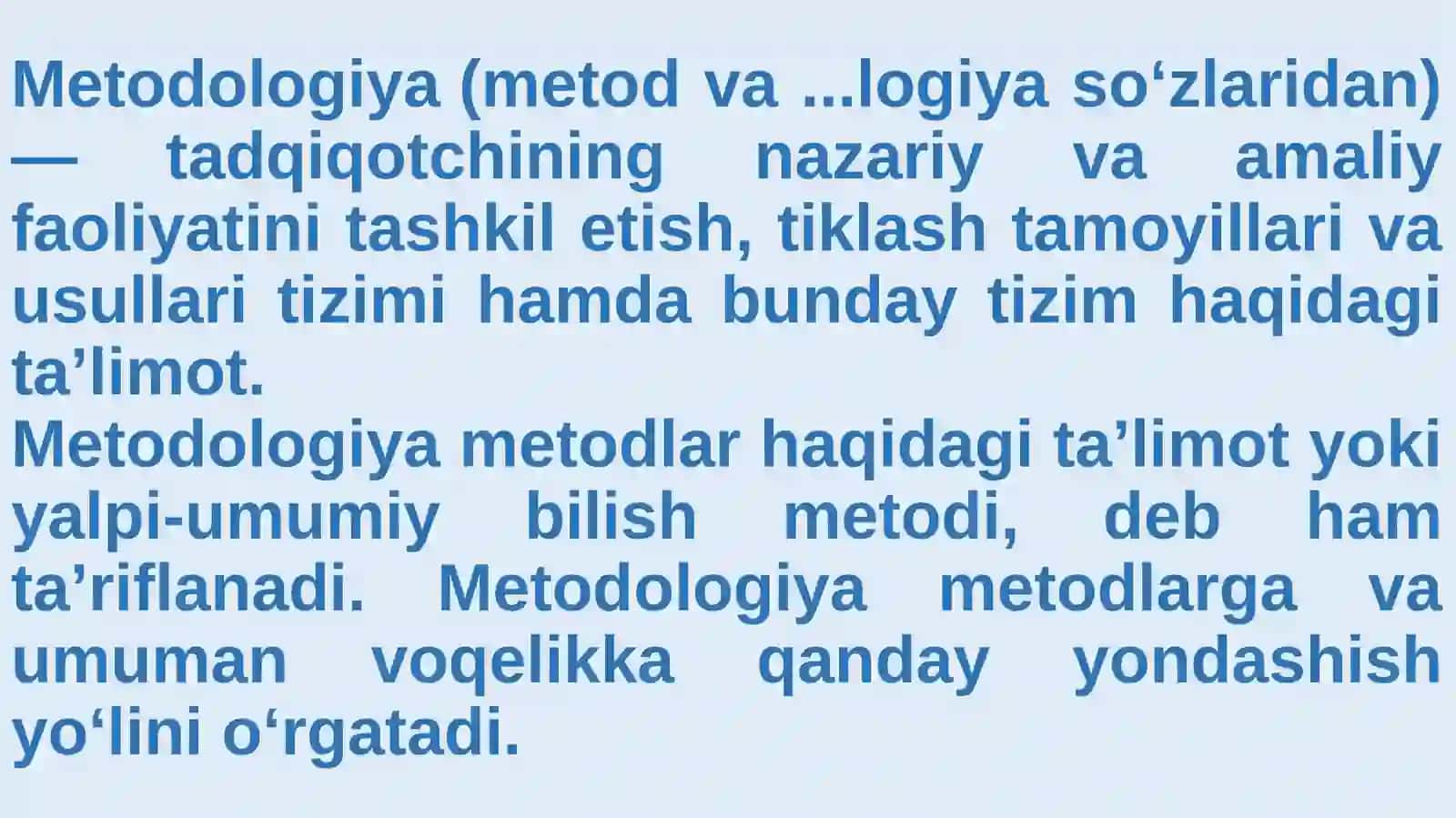 SOTSIOLOGIYANING METODOLOGIYASIVA PARADIGMALARI 3