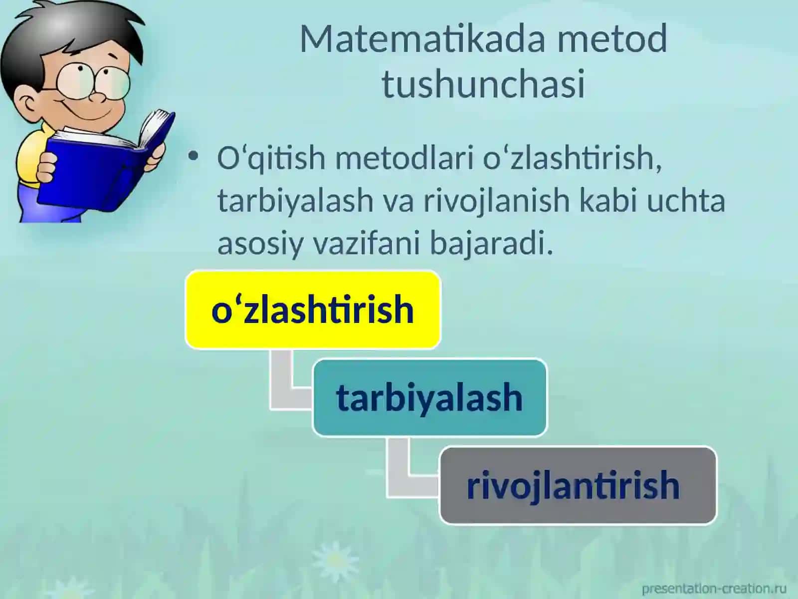 Matematikada o’qitish metodlari 3