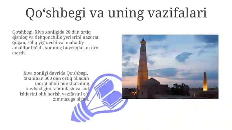 Xiva Xonligida Davlat lavozimlari 3