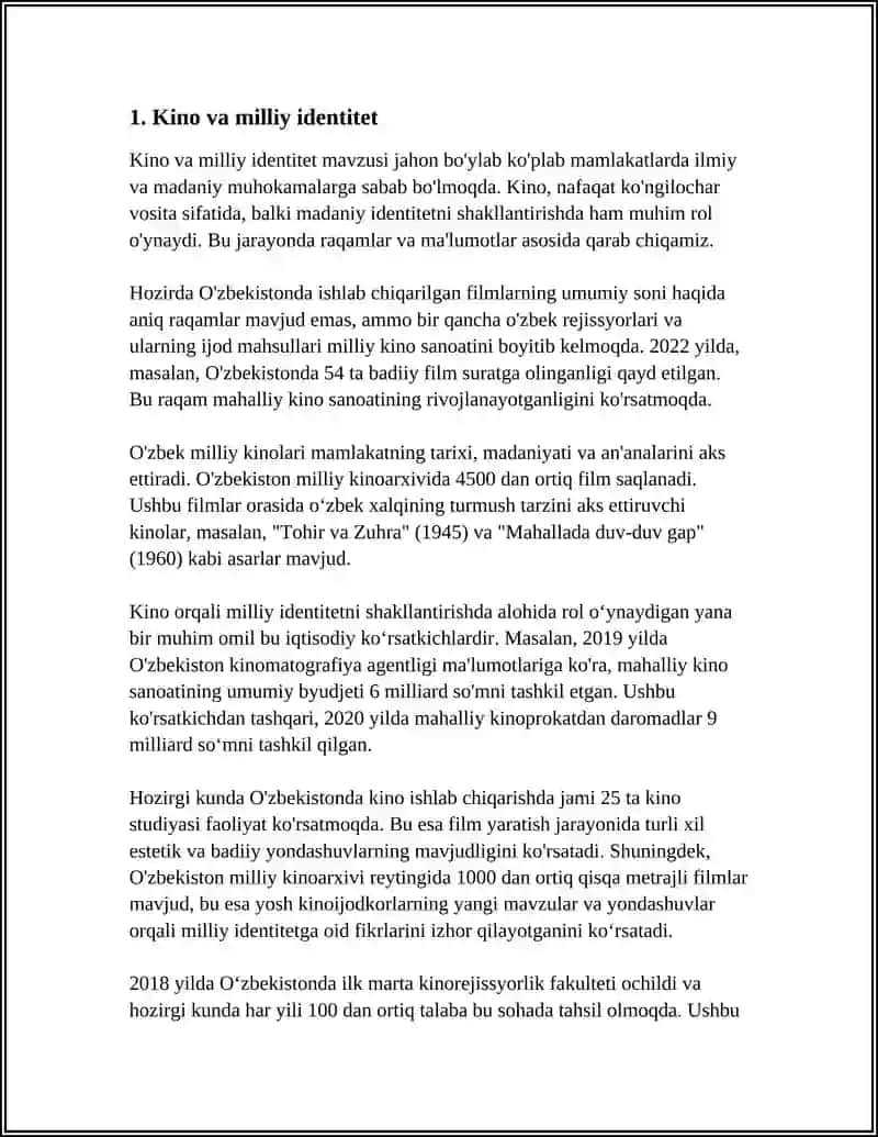 FILMLAR VA OMMAVIY MADANIYAT 3