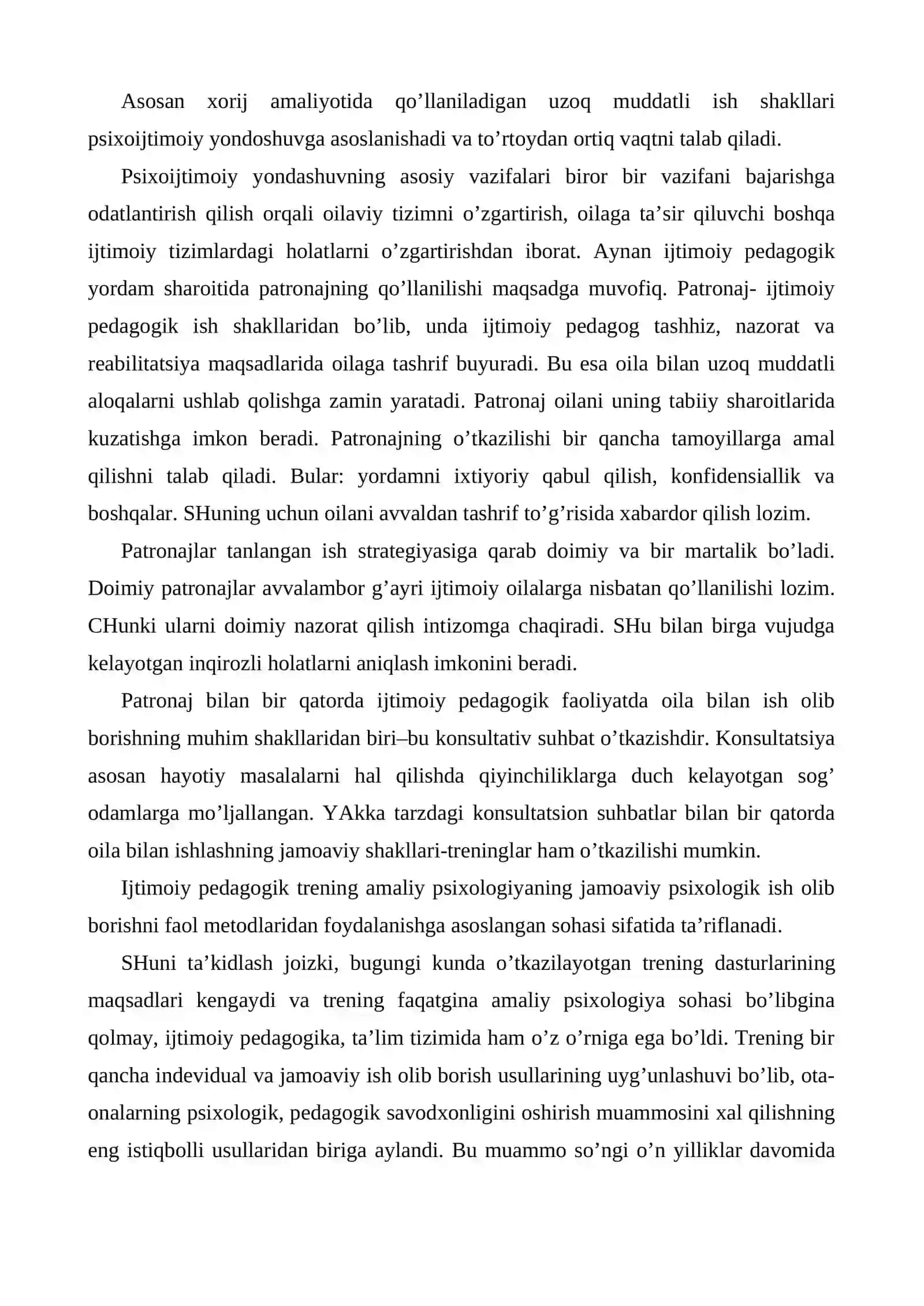 Oilada ijtimoiy pedagogik yordam shakllari 3