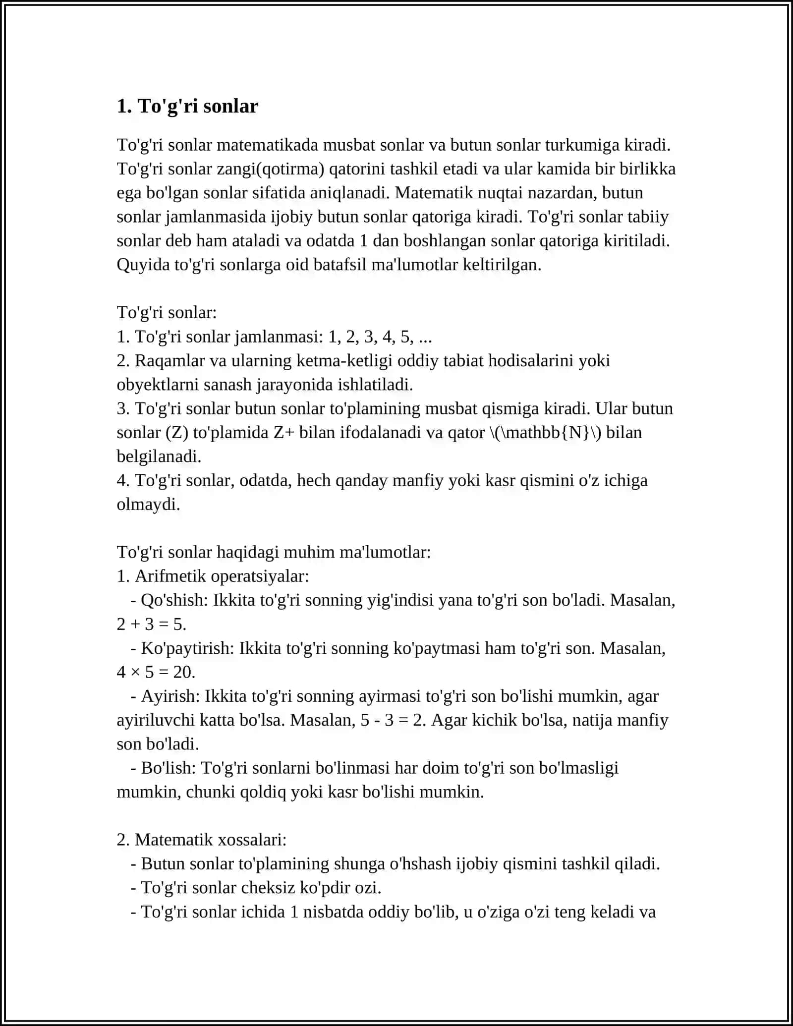 MATEMATIK HISOBLASHLAR 3
