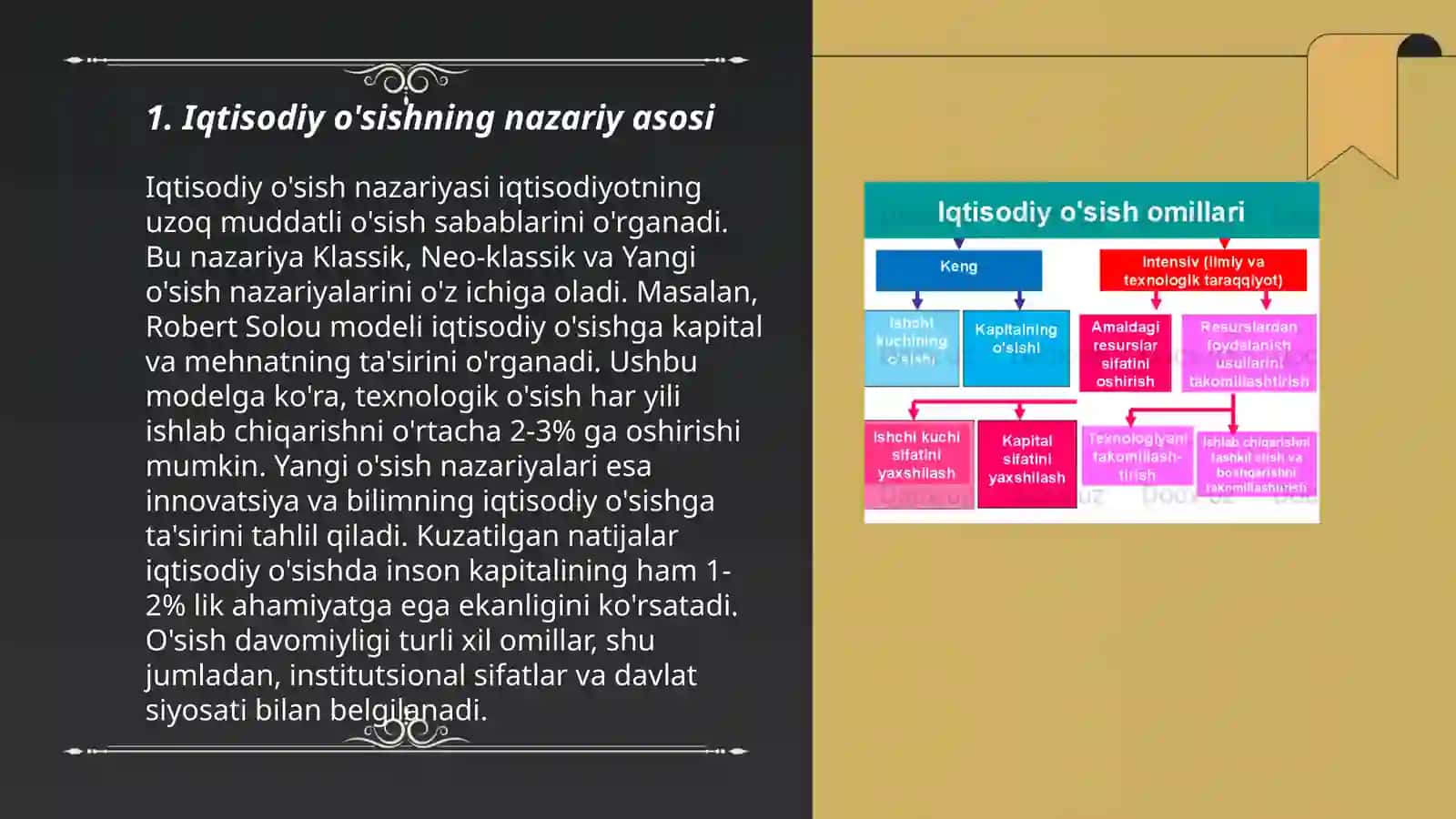 Iqtisodiy òsishning neokeynscha modellari 3