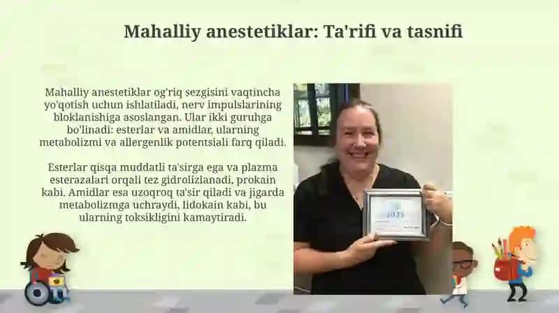 Mahalliy anestetiklar 3