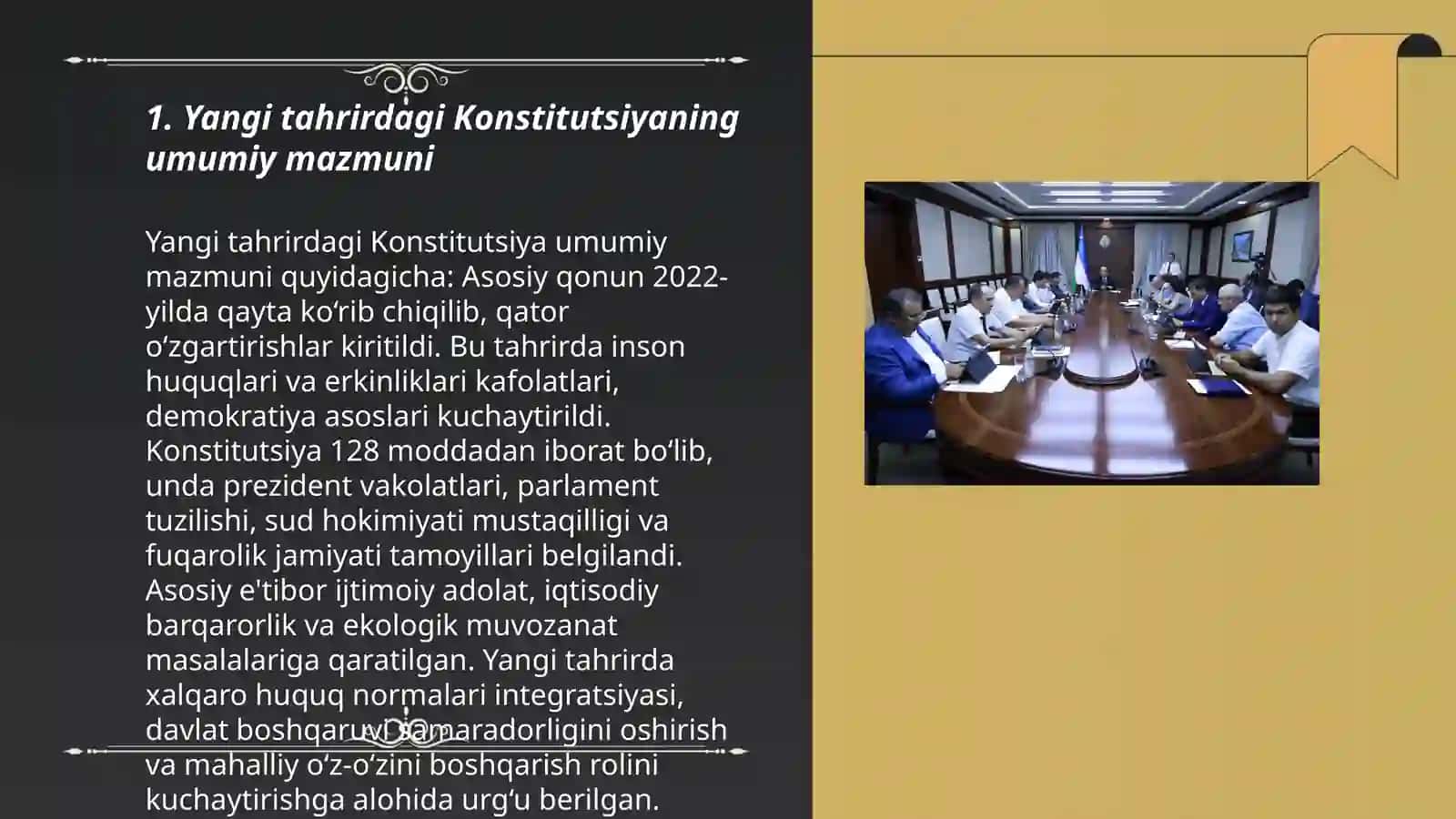 Yangi tahrirdagi konstitutsiyaning mazmun mohiyati va qilinish bosqichlari 3