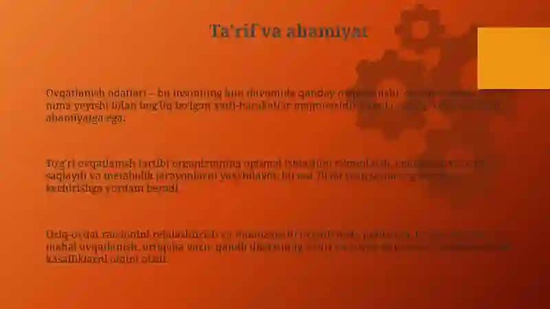 Ovqatlanishtartibi 3