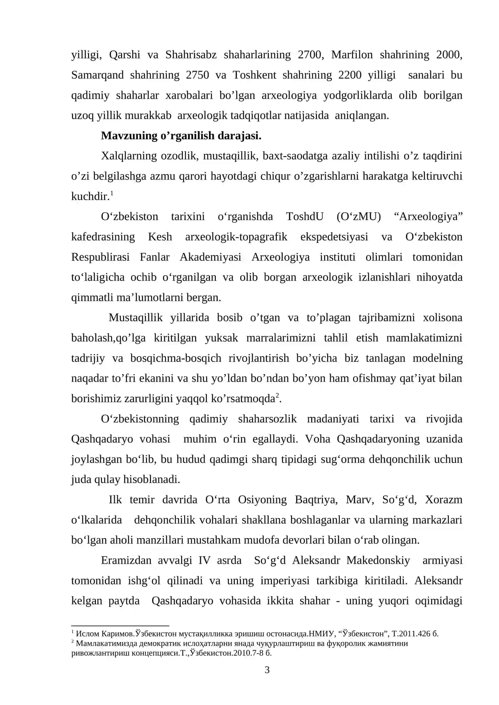 Qashqadaryoda vohasidagi shaharlarning vujudga kelishi va mudofaa tizimi 3