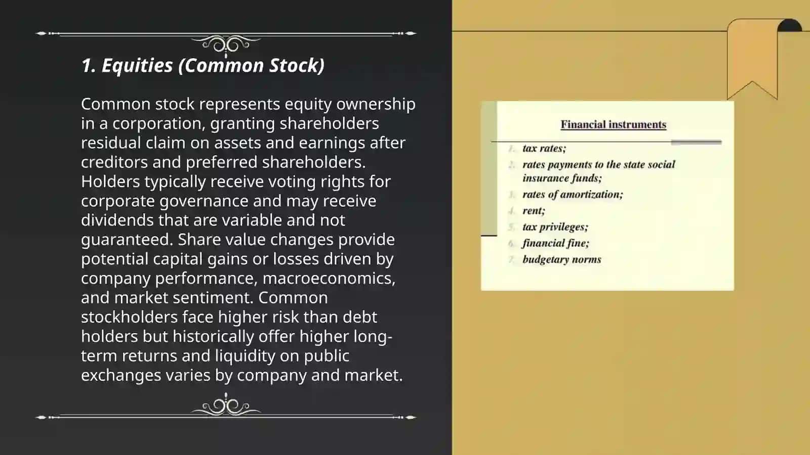 Financial Instruments 3