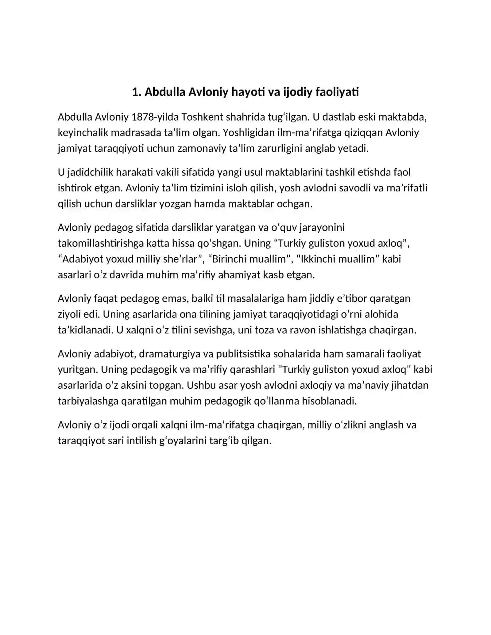 Abdulla Avloniyning lingvistik merosi 3