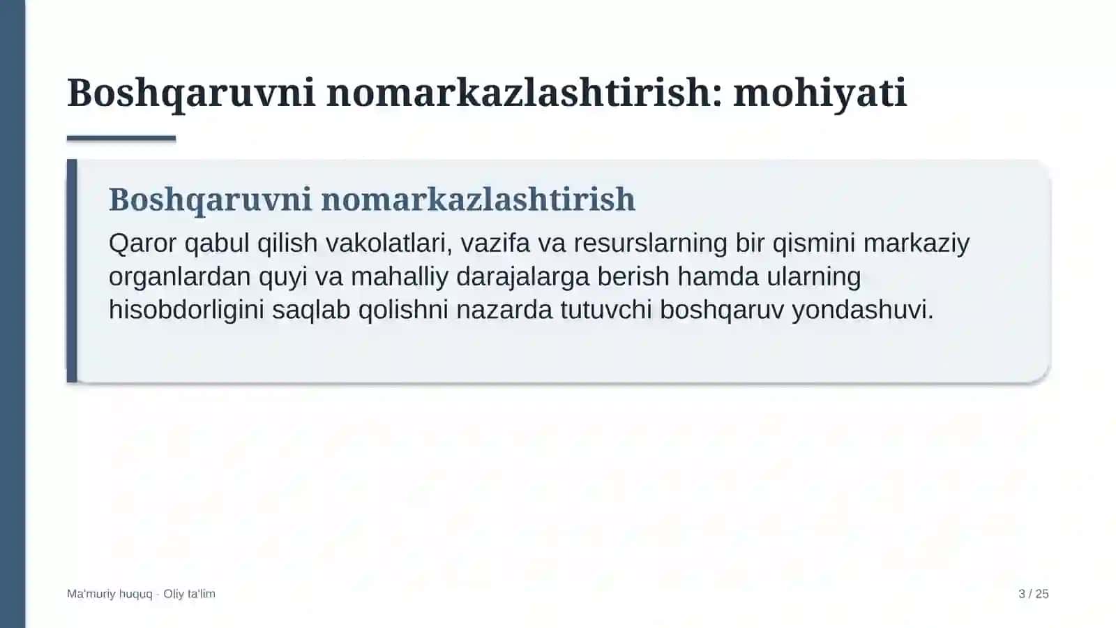 atrof muhitni muhofaza qilish organlarida boshqaruvni nomarkazlashtirish 5415 3