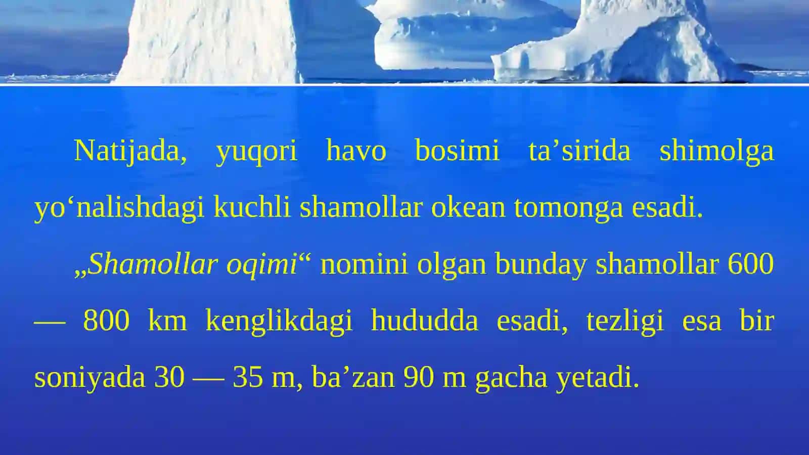 Antarktida Iqlimi va tabiat komplekslar 3