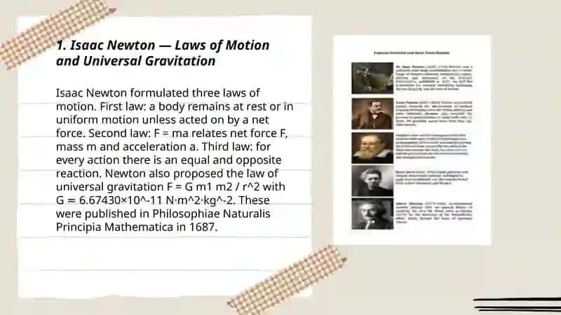 Laws of Motion and Universal Gravitation 3