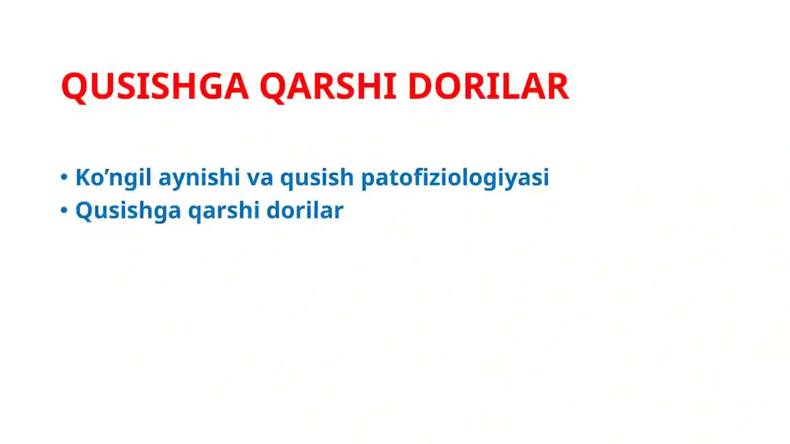 HAZM TIZIMIGA TA’SIR QILUVCHI DORILAR(1-QISM) 3