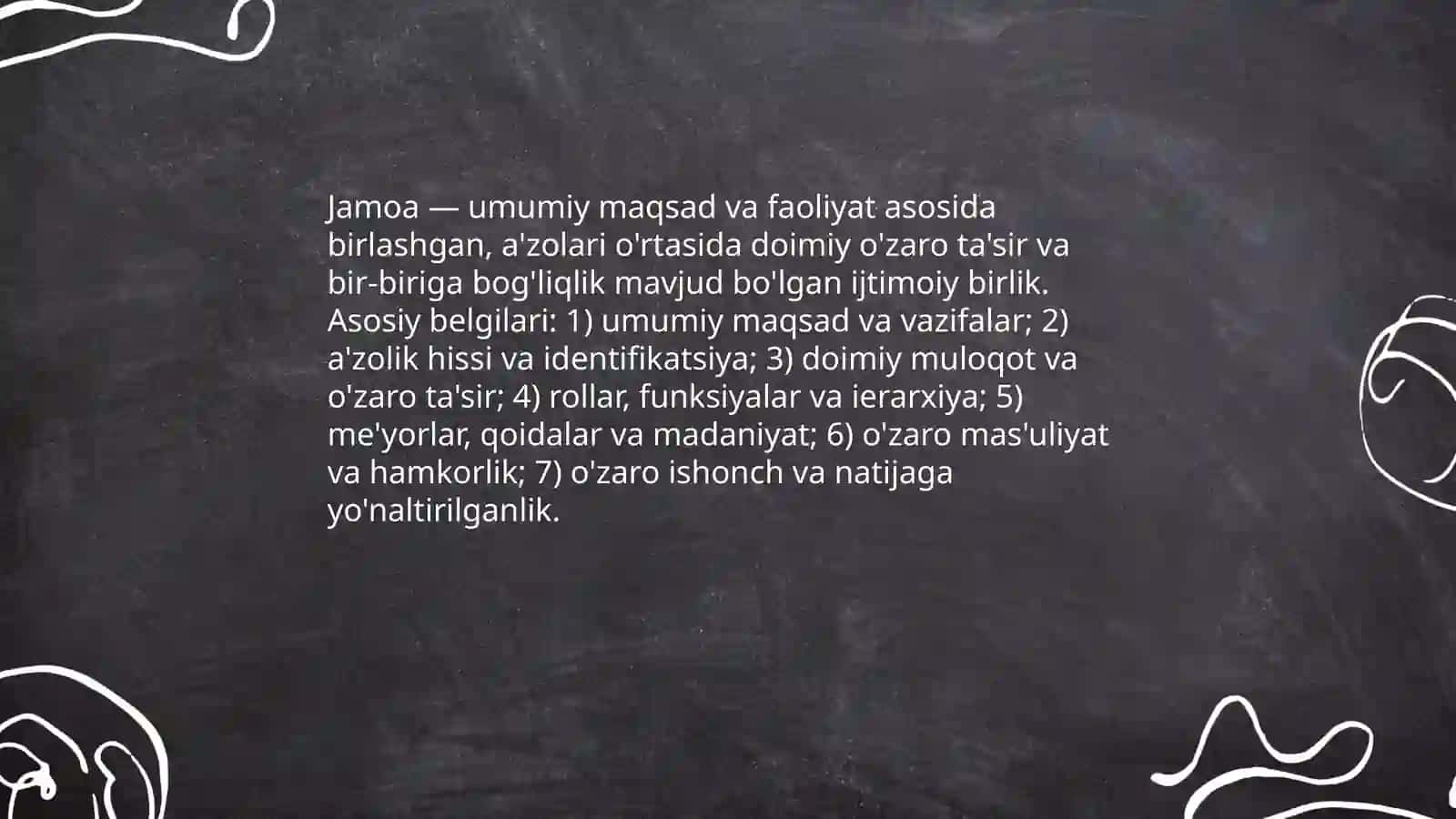 O'quchilar jamoasi bilan ishlash 3