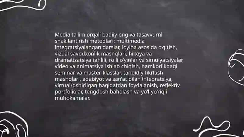 Media ta'limda badiy ong tasavur va tafakkur 3