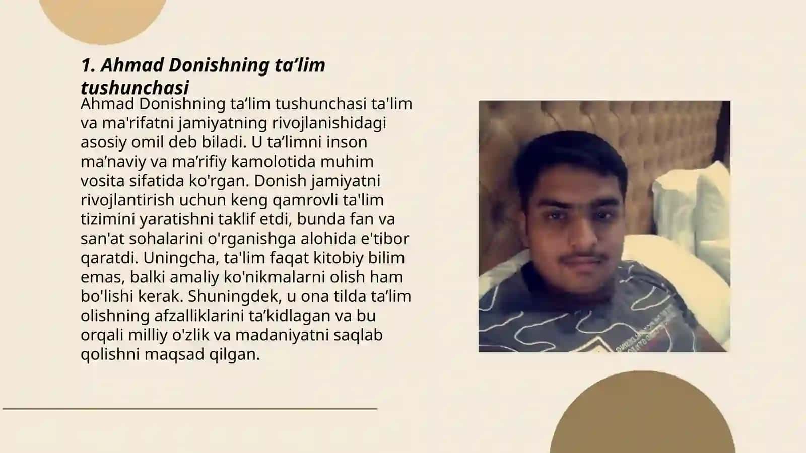 Ahmad Donishning pedagogik qarashlari 3